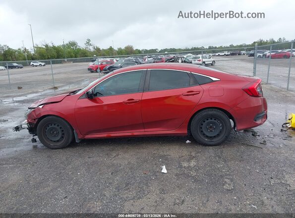 2HGFC2F62MH529283 2021 HONDA CIVIC Красный Панорамный вид салона 360°
