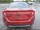 2021 Honda Civic Lx Красный vin: 2HGFC2F62MH529283