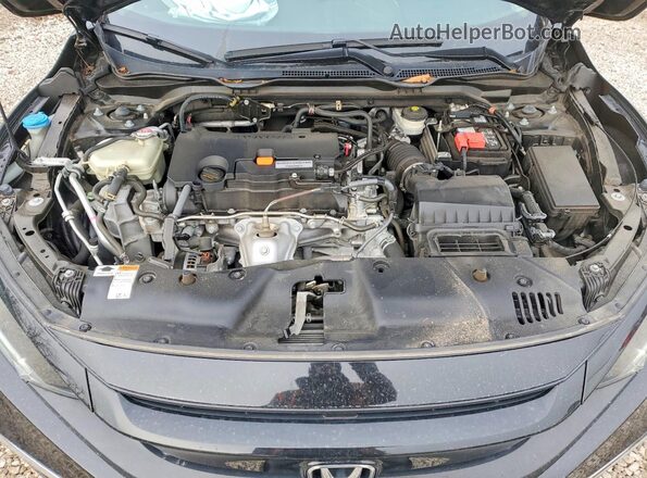 2HGFC2F63LH598224 2020 HONDA CIVIC Черный Вид задней части салона