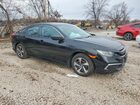 2020 Honda Civic Lx Черный vin: 2HGFC2F63LH598224