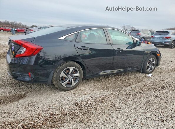 2HGFC2F63LH598224 2020 HONDA CIVIC Черный Задняя правая четверть