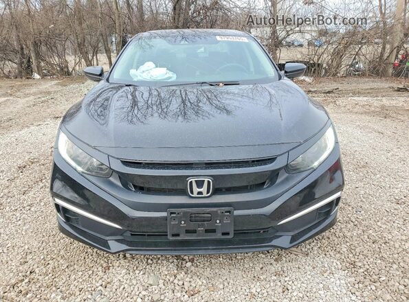 2HGFC2F63LH598224 2020 HONDA CIVIC Черный Вид спереди