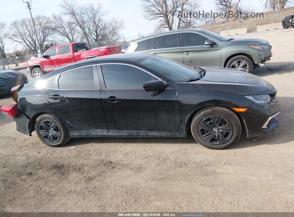 2HGFC2F65KH575400 2019 HONDA CIVIC Black Вид задньої частини салону