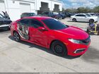 2021 Honda Civic Lx Red vin: 2HGFC2F66MH504516