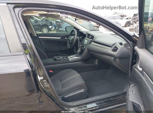 2HGFC2F66MH540013 2021 HONDA CIVIC Черный Вид салона спереди