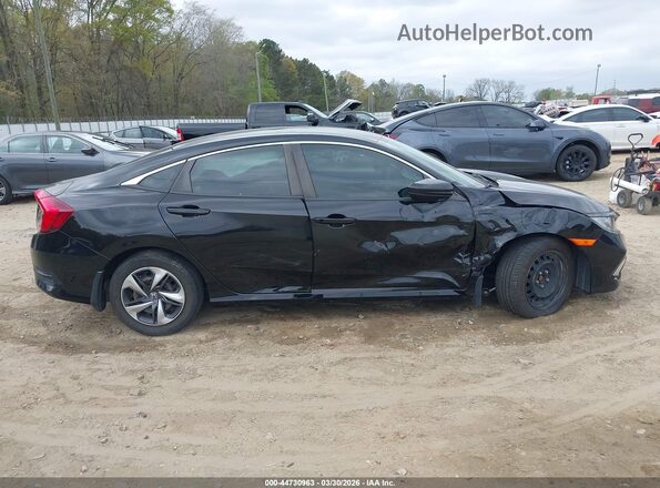 2HGFC2F66MH540013 2021 HONDA CIVIC Черный Вид задней части салона