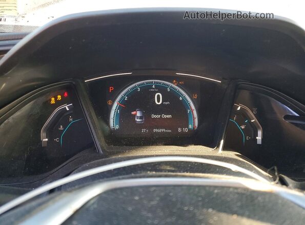 2HGFC2F67LH548264 2020 HONDA CIVIC Красный Вид щитка приборов