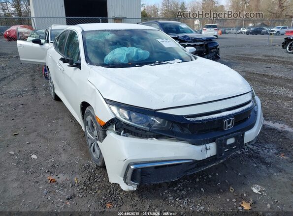 2HGFC2F67MH506582 2021 HONDA CIVIC Белый Вид спереди