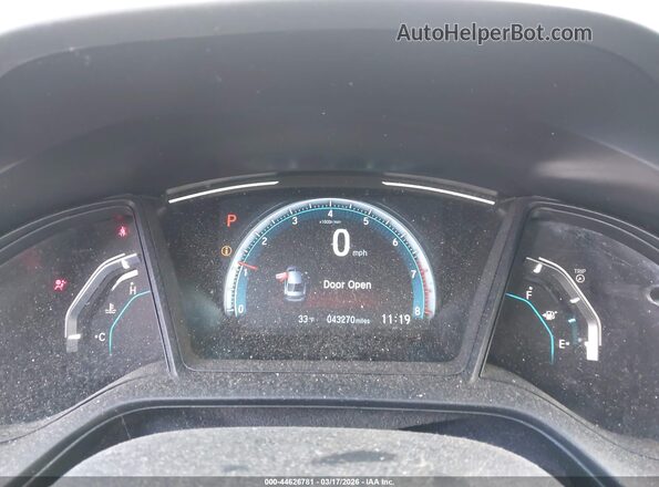 2HGFC2F67MH506582 2021 HONDA CIVIC Белый Вид задних сидений