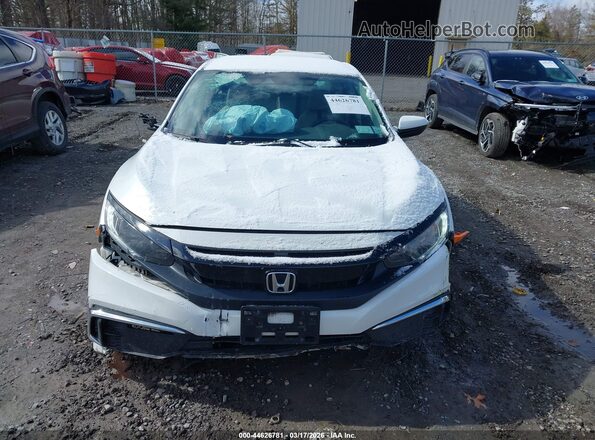 2HGFC2F67MH506582 2021 HONDA CIVIC Белый Вид щитка приборов