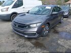 2020 Honda Civic Lx Gray vin: 2HGFC2F68LH506038