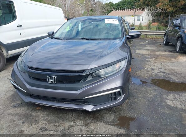 2HGFC2F68LH506038 2020 HONDA CIVIC Gray Widok zestawu wskaźników