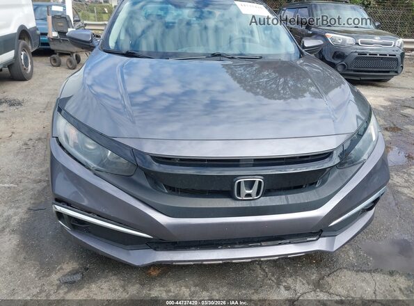 2HGFC2F68LH506038 2020 HONDA CIVIC Gray Widok z przodu