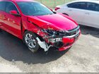2019 Honda Civic Lx Red vin: 2HGFC2F6XKH535684