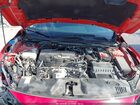2019 Honda Civic Lx Red vin: 2HGFC2F6XKH535684