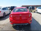 2019 Honda Civic Lx Red vin: 2HGFC2F6XKH535684