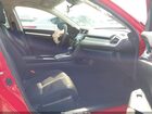 2019 Honda Civic Lx Red vin: 2HGFC2F6XKH535684