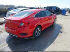 2019 Honda Civic Lx Red vin: 2HGFC2F6XKH535684