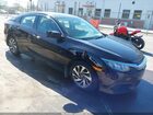 2018 Honda Civic Ex Purple vin: 2HGFC2F72JH536447