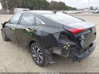 2018 Honda Civic Ex Черный vin: 2HGFC2F72JH542085