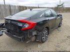 2018 Honda Civic Ex Черный vin: 2HGFC2F72JH542085