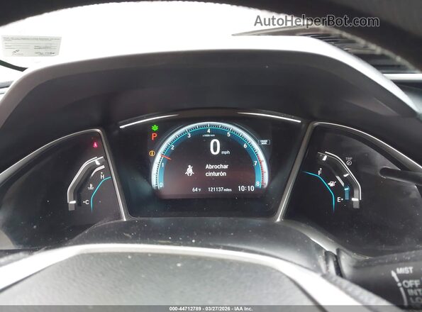 2HGFC2F72JH542085 2018 HONDA CIVIC Черный Вид задних сидений