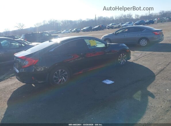 2HGFC2F73JH563043 2018 HONDA CIVIC Черный Задняя правая четверть