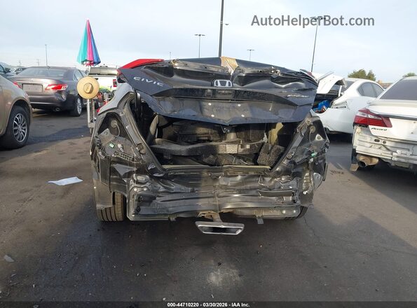 2HGFC2F80LH590261 2020 HONDA CIVIC Черный Вид спереди