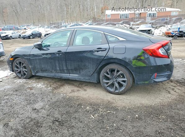 2HGFC2F88MH534862 2021 HONDA CIVIC Black უკანა მარცხენა
