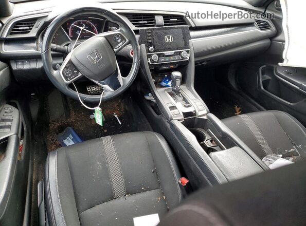2HGFC2F88MH534862 2021 HONDA CIVIC Black წინა პანელის ხედი