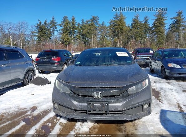 2HGFC2F89KH510602 2019 HONDA CIVIC Серый Вид щитка приборов