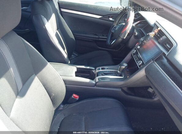 2HGFC2F89KH510602 2019 HONDA CIVIC Серый Вид салона спереди