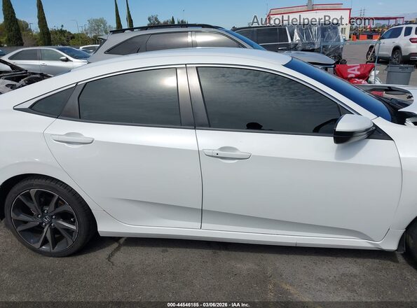 2HGFC2F8XLH555758 2020 HONDA CIVIC Белый Панорамный вид салона 360°