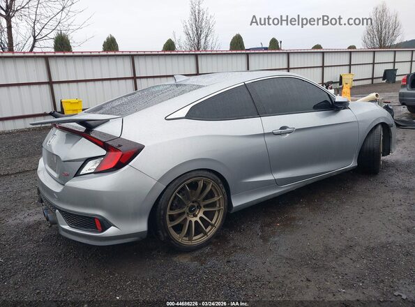 2HGFC3A52KH753218 2019 HONDA CIVIC SI Серебряный Задняя правая четверть