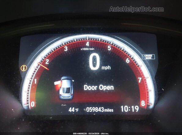 2HGFC3A52KH753218 2019 HONDA CIVIC SI Серебряный 