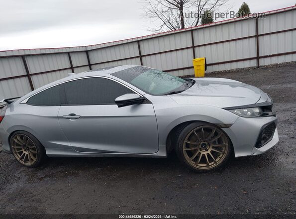 2HGFC3A52KH753218 2019 HONDA CIVIC SI Серебряный Вид задней части салона
