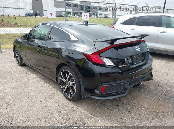 2HGFC3A52KH755308 2019 HONDA CIVIC SI Черный Задняя левая четверть