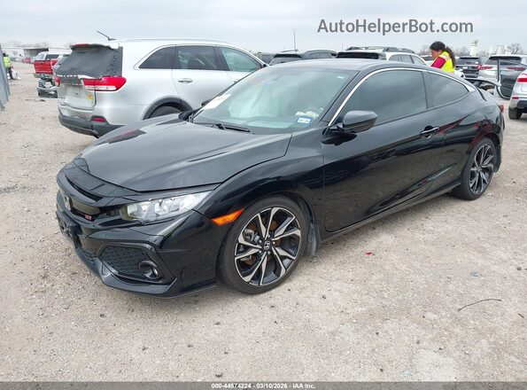 2HGFC3A52KH755308 2019 HONDA CIVIC SI Черный Передняя левая четверть