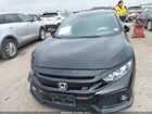 2019 Honda Civic Si   Черный vin: 2HGFC3A52KH755308