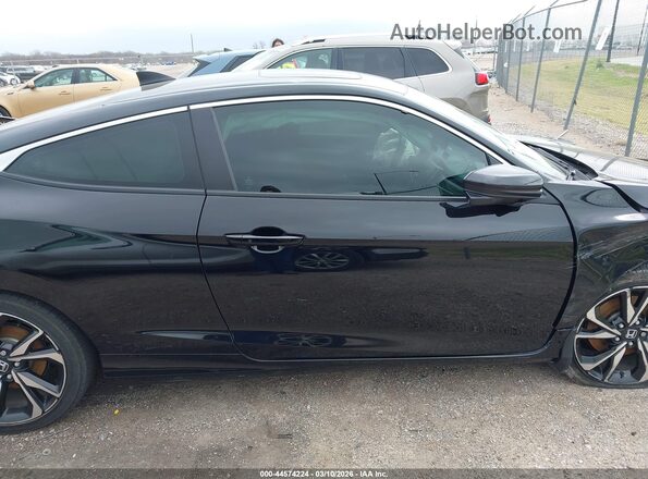 2HGFC3A52KH755308 2019 HONDA CIVIC SI Черный Вид задней части салона
