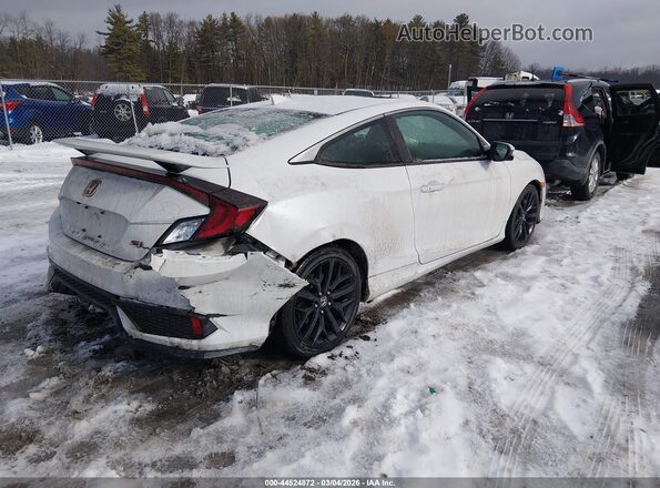 2HGFC3A53LH753794 2020 HONDA CIVIC SI White Задня права чверть