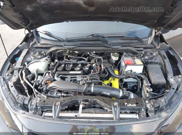 2HGFC3A57HH755071 2017 HONDA CIVIC Black Rear view