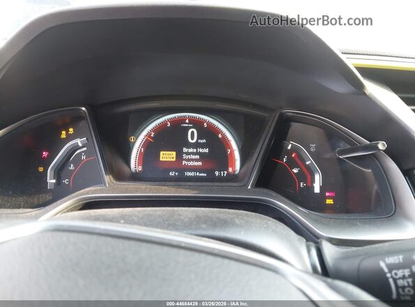 2HGFC3A57HH755071 2017 HONDA CIVIC Black Rear seats view