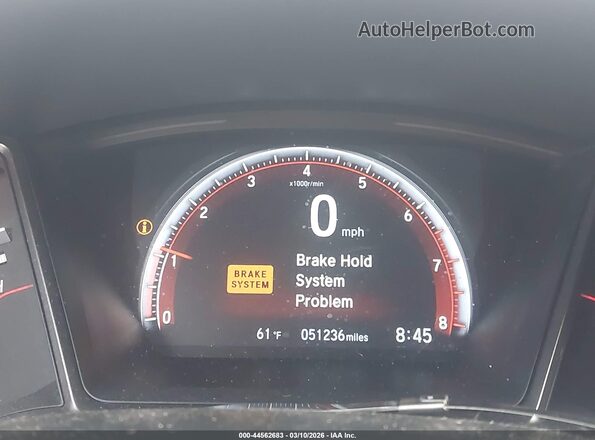 2HGFC3A59KH754673 2019 HONDA CIVIC SI Белый 