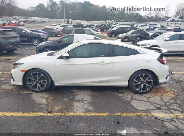 2HGFC3A59KH754673 2019 HONDA CIVIC SI Белый Панорамный вид салона 360°