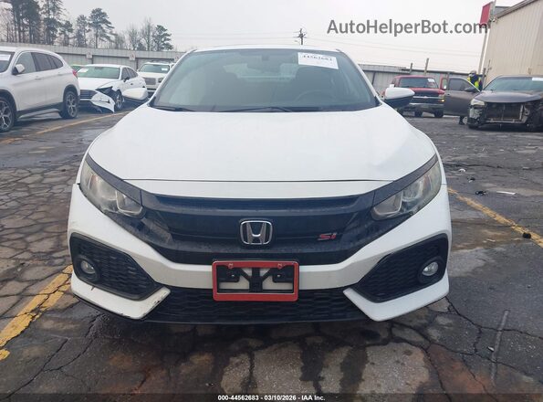 2HGFC3A59KH754673 2019 HONDA CIVIC SI Белый Вид щитка приборов