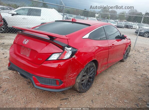 2HGFC3A5XLH750343 2020 HONDA CIVIC SI Красный Задняя правая четверть