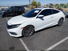 2019 Honda Civic Ex Белый vin: 2HGFC3B34KH353027