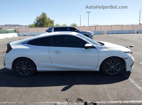 2HGFC3B34KH353027 2019 HONDA CIVIC Белый Вид задней части салона