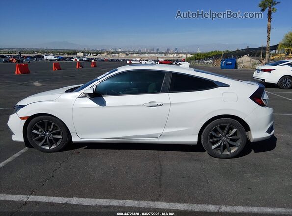 2HGFC3B34KH353027 2019 HONDA CIVIC Белый Панорамный вид салона 360°